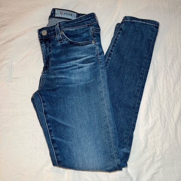 AG Adriano Goldschmidt The Legging Ankle Super Skinny Ankle Jeans Women’s 25R - Picture 1 of 8